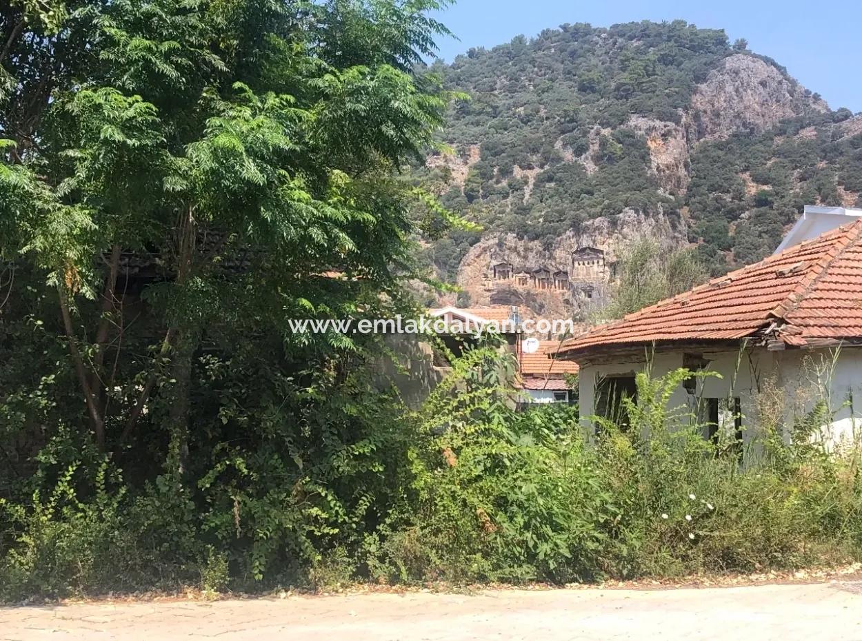 Maras Dalyan Villa Zum Verkauf-Grundstück Zum Verkauf Mit Blick Auf Die Königlichen Gräber 1026M2