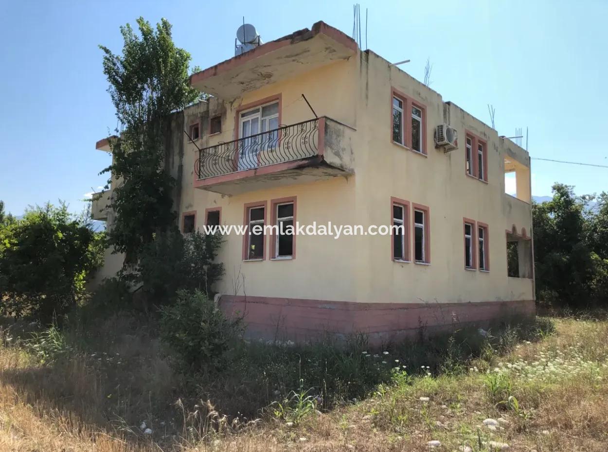 2 Stöckige Haus Villa Zum Verkauf In 727M2 Grundstück In Seydikemer