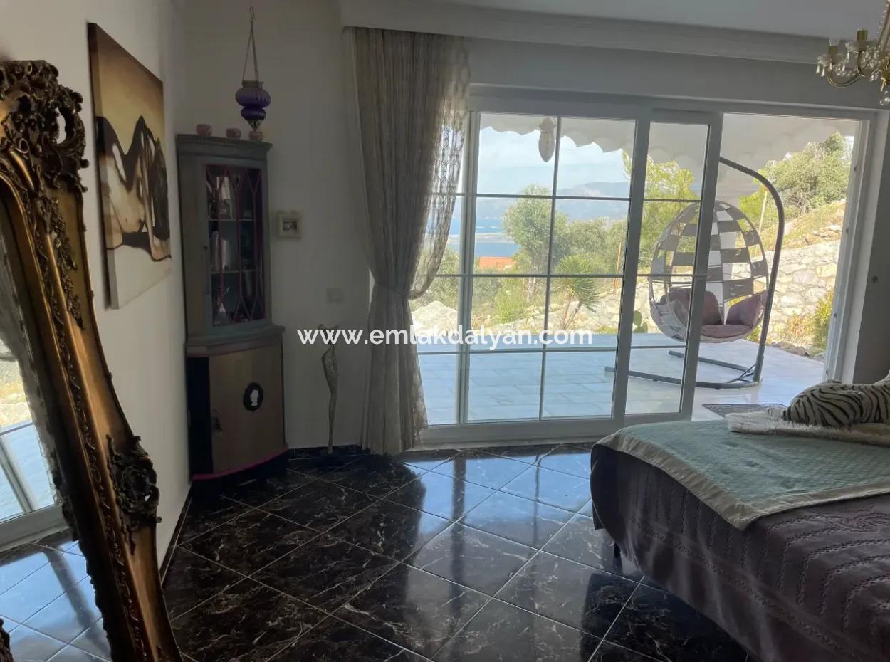 Vip Villa Zum Verkauf In 5000M2 Grundstück Mit Vollem Meerblick In Gökbel