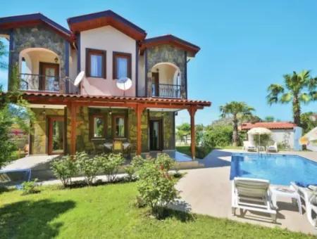 4 1 Villa Zum Verkauf Für 520M2 Grundstück In Dalyan Gülpınar
