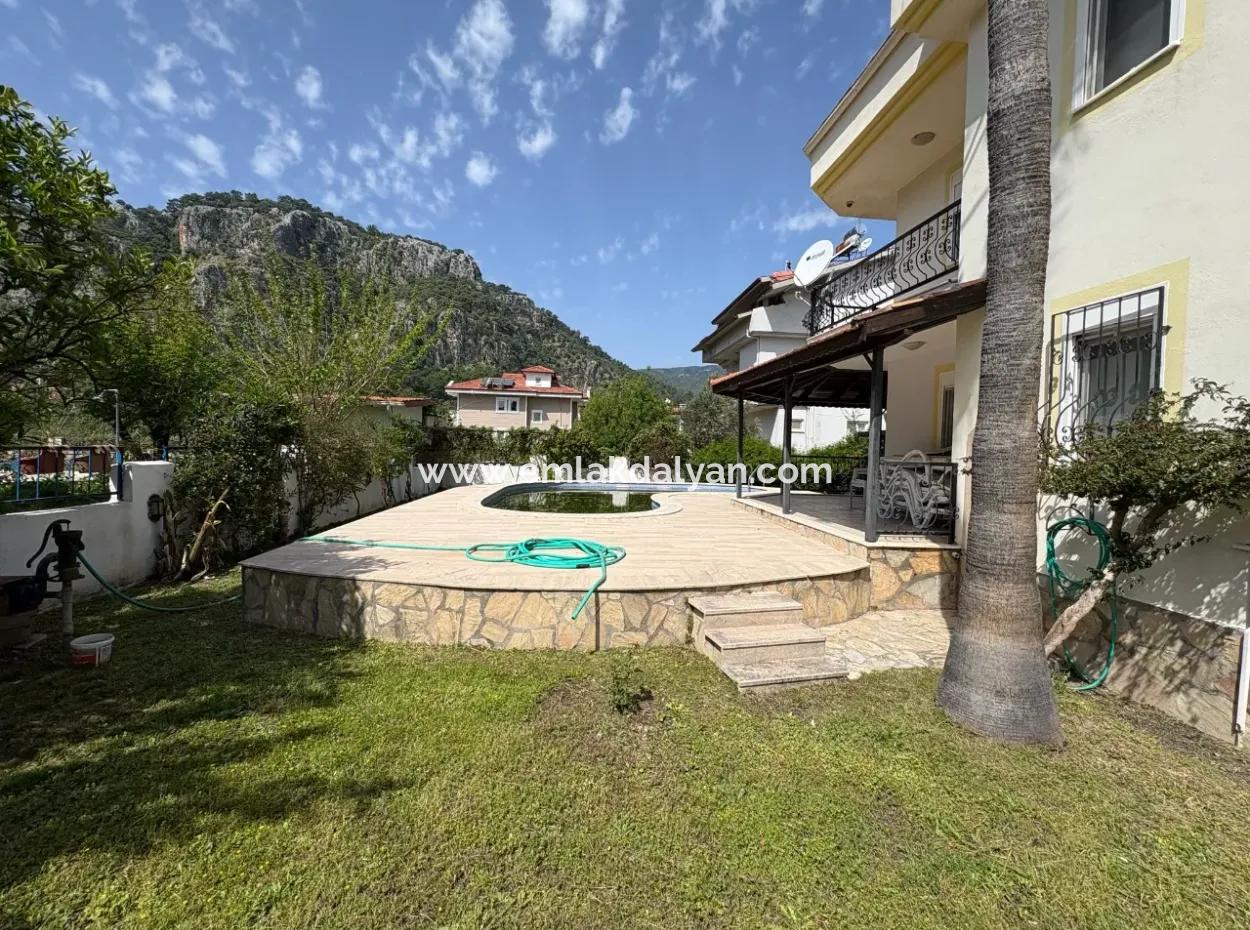4 1 Villas For Sale In 500M2 Plot In Gulpinar, Dalyan