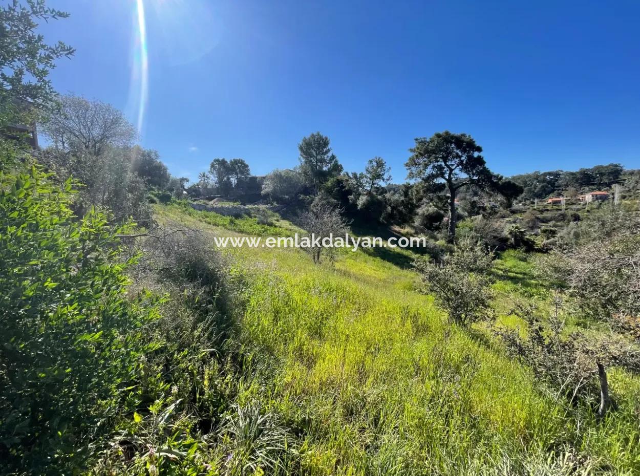 Village House For Sale In 4,400M2 Land With Full Sea View In Gökbel