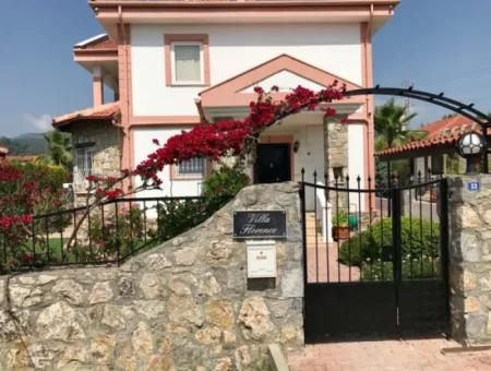 3 1 Villas For Sale In Dalyan Gülpınar On A 515M2 Corner
