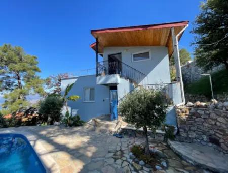 Villa For Sale In A 509M2 Plot With Sea View In Gökbel