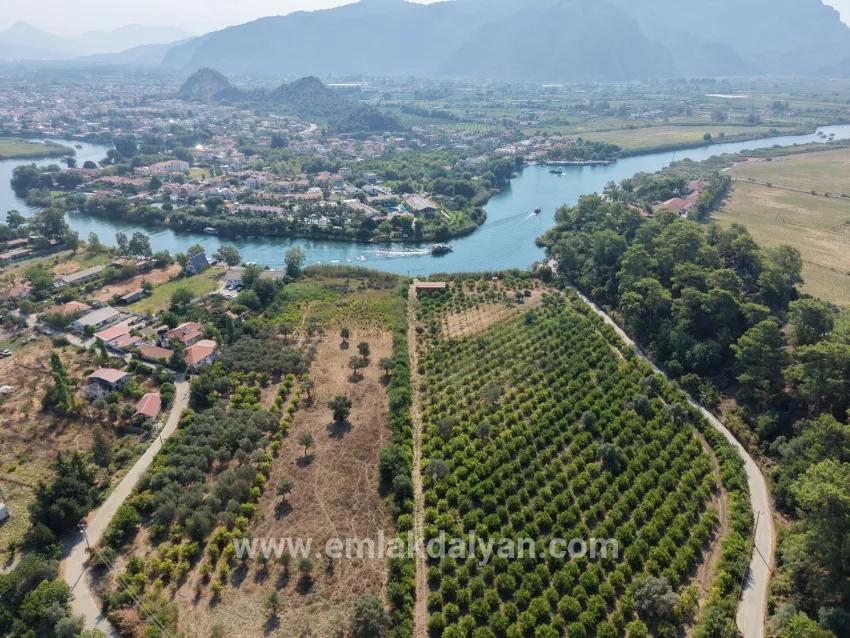 Село Köyceğiz в районе Çandır, у канала, 20.000м2 продажа поля