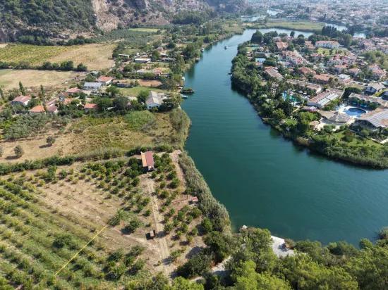 Село Köyceğiz в районе Çandır, у канала, 20.000м2 продажа поля