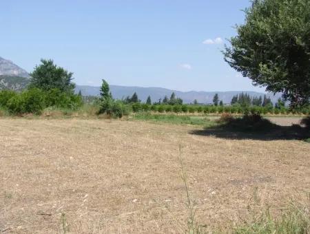 Okçular'da Satılık Arsa Dalyan Okçularda Köşe 650M2 Satılık Arsa