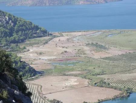 Çandır Satılık Arsa Köyceğiz Çandır Mahallesinde Kanala Sıfır Satılık Arsa Tarla
