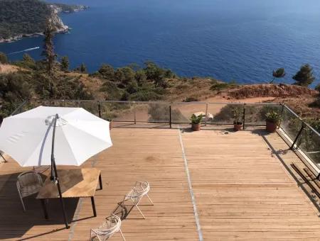 Faralya Satılık Villa Faralyan Full Deniz Manzaralı Satılık Satılık Villa