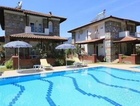 Dalyan'da Site İçerisinde 3+1 Satılık Villa