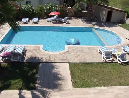 Dalyan Satılık Villa Dalyan Lüks Ahşap Villa 5+1 Dalyan Köşebaşı Satılık Villa