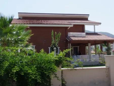 Dalyan Satılık Villa Dalyan Lüks Ahşap Villa 5+1 Dalyan Köşebaşı Satılık Villa